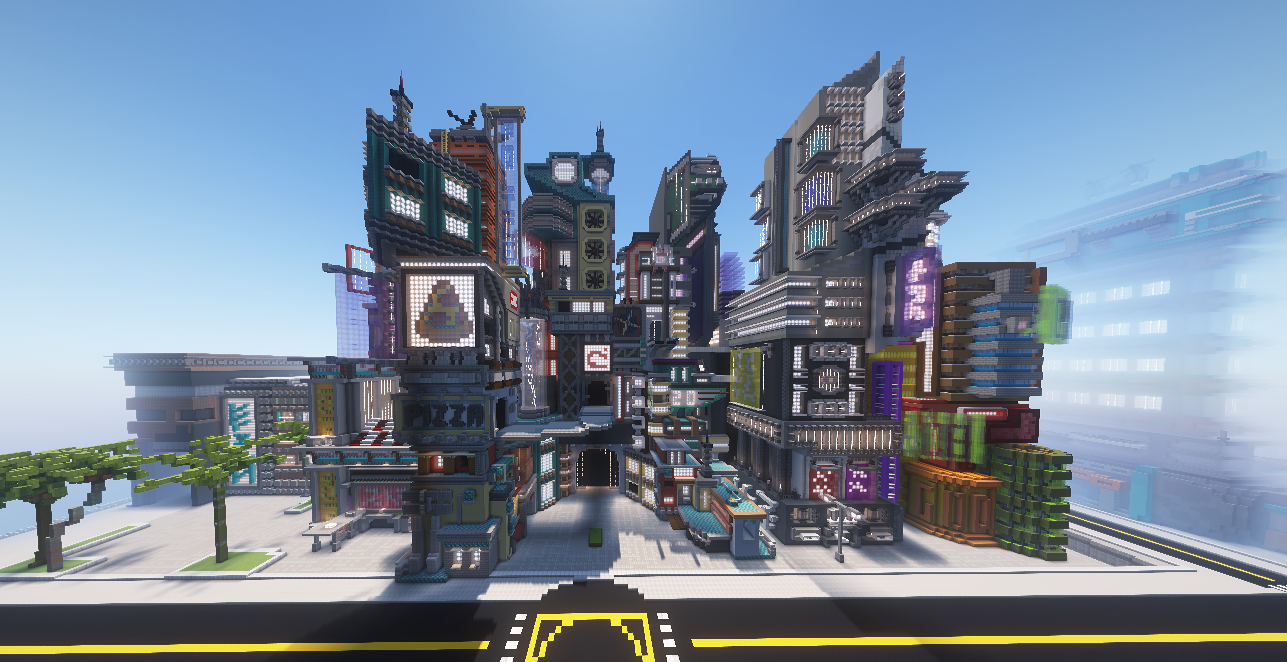 Imagen de un terreno custom de minecraft