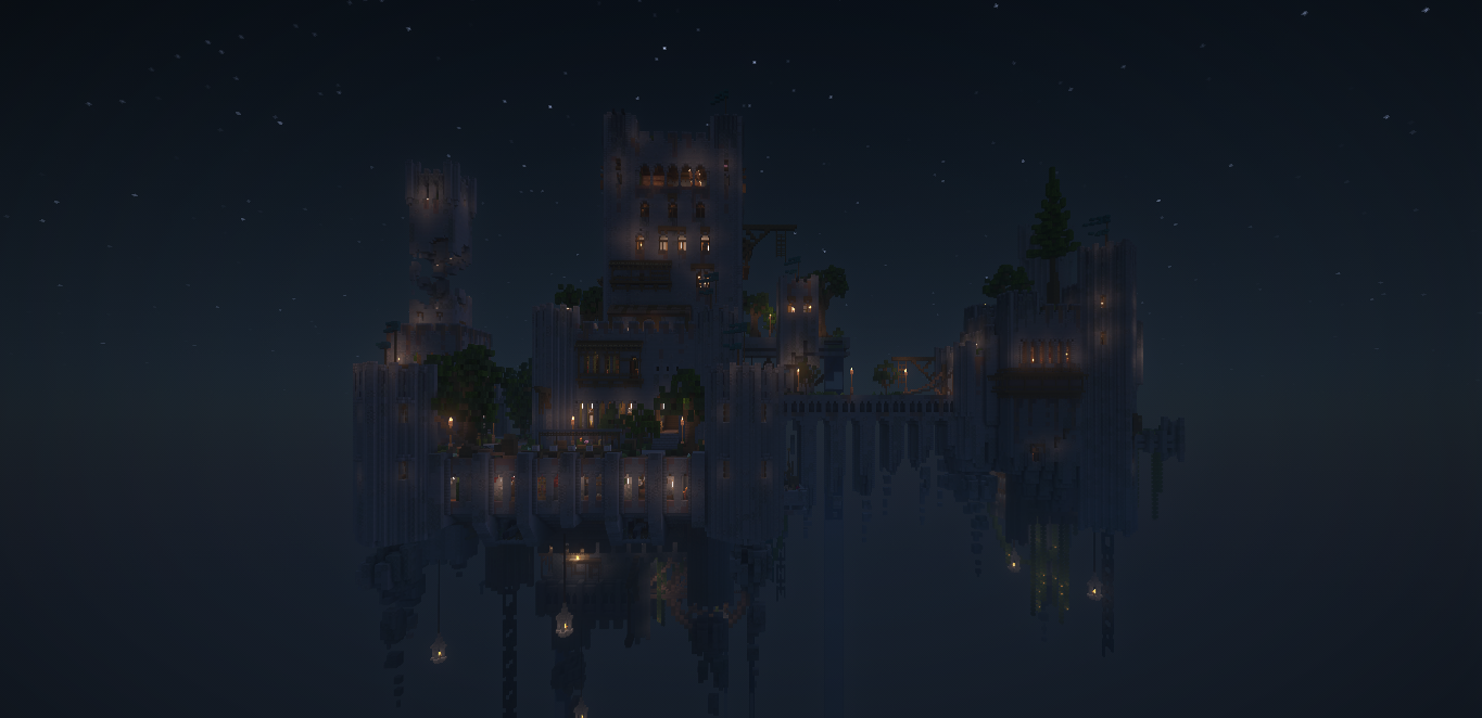 Imagen de una estructura custom de minecraft